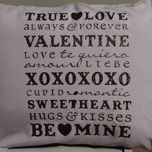 Valentines Day Throw Pillow